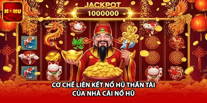 Cơ chế liên kết nổ hũ Thần Tài của nhà cái Nổ Hũ
